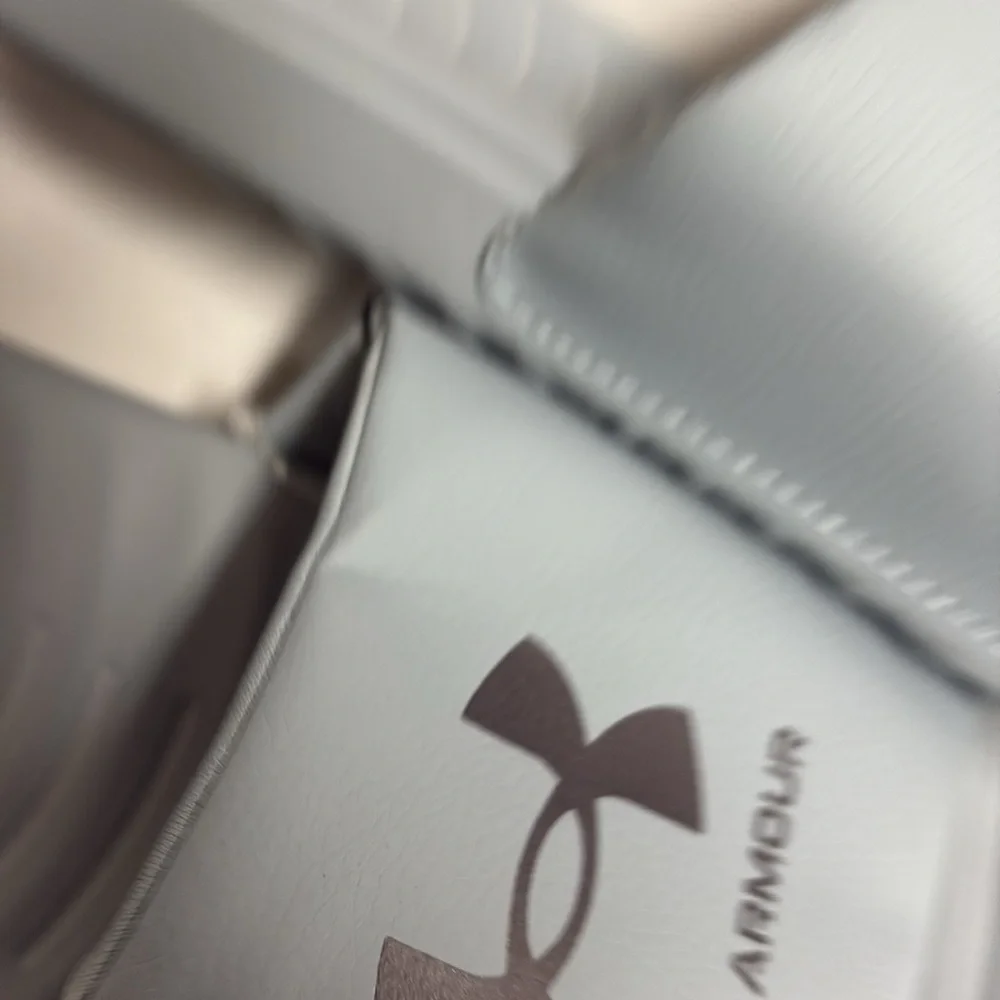 Under Armour Ansa Graphic Logo Slide Sandal Mod Gray Size 10 NWT - Picture 7 of 7